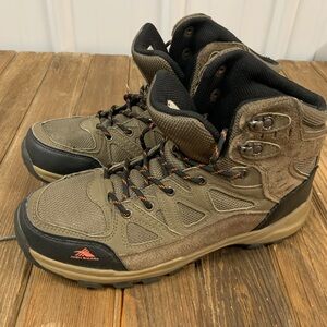 High Sierra Brown and Black Men's Hiking Boots